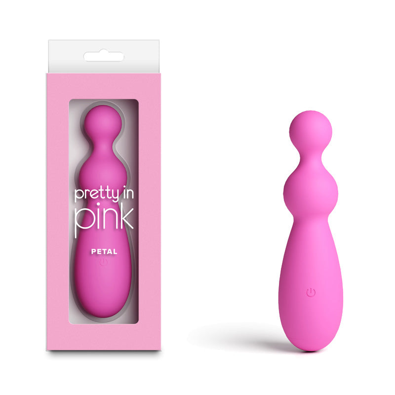 Pretty In Pink Petal – Waterproof USB Rechargeable 15.5 cm Vibrator Pink > Vibrators > Standard Vibrators