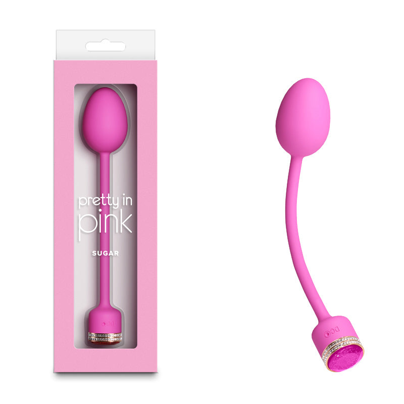 Pretty in Pink Sugar – Waterproof 21 cm USB Rechargeable Vibrator Pink > Vibrators > Standard Vibrators Main image