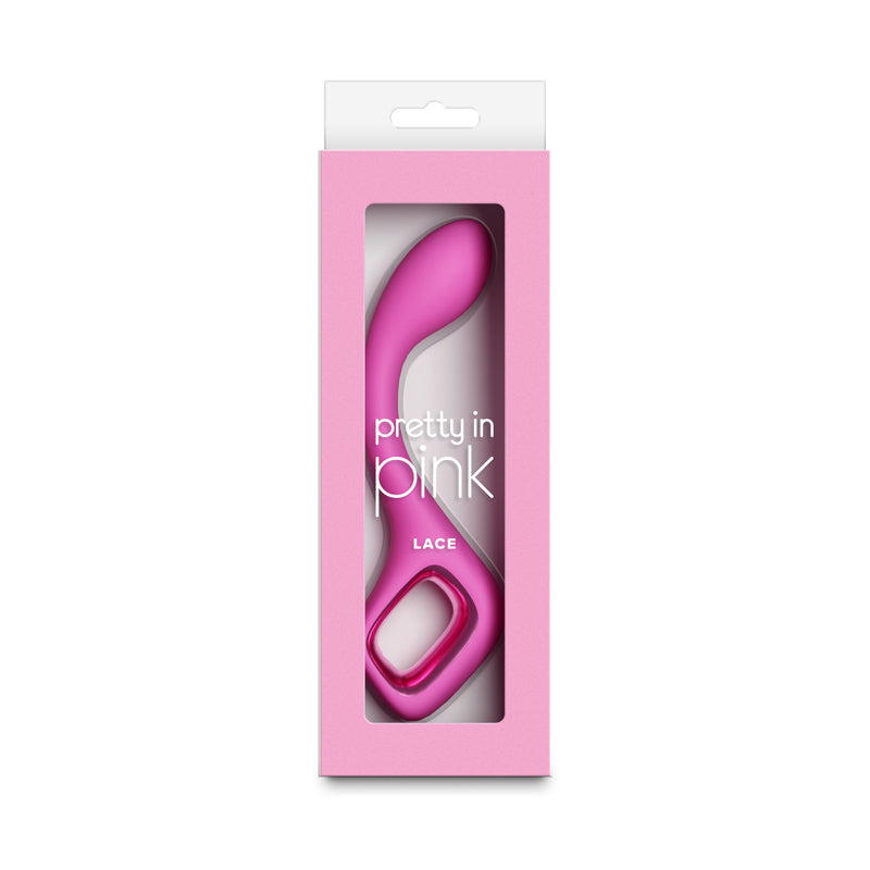 Pretty In Pink Lace – Waterproof USB Rechargeable G-Spot Vibrator 18.7 cm > Vibrators > G-Spot
