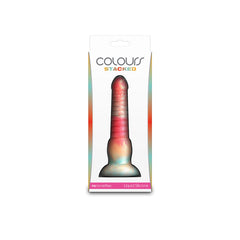 Colours Stacked - 6'' Dildo - Red/Gold - Red/Gold 16 cm Fantasy Dildo DONGS