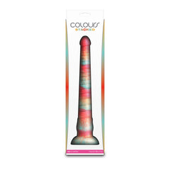 Colours Stacked - 12'' Dildo - Red/Gold - Red/Gold 30.6 cm Fantasy Dildo DONGS