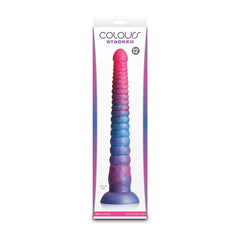 Colours Stacked - 12'' Dildo - Pink/Blue - Pink/Blue 30.6 cm Fantasy Dildo DONGS