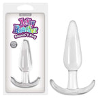 Jelly Rancher Smooth T-Plug – 11 cm Soft Butt Plug Clear > Anal Range > Butt Plugs