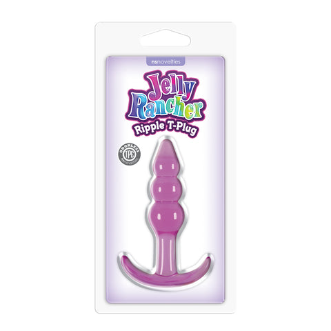 Jelly Rancher Ripple T-Plug – 10.9 cm Soft Body-Safe Butt Plug > Anal Range > Butt Plugs