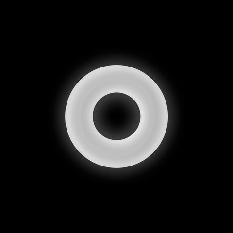 Firefly Bubble Ring Medium Glow in the Dark Cock Ring Super Stretch Cockrings