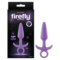 Firefly Prince - Glow-in-Dark  10.9 cm Small Butt Plug with Ring Bull