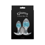 Glams Cosmic 2-Piece Trainer Kit (Clear) – Body-Safe Silicone Butt Plug Set > Anal Range > Butt Plug Kits