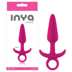 INYA Prince Small 4.5 Inch Silicone Butt Plug Pink > Anal Range > Butt Plugs