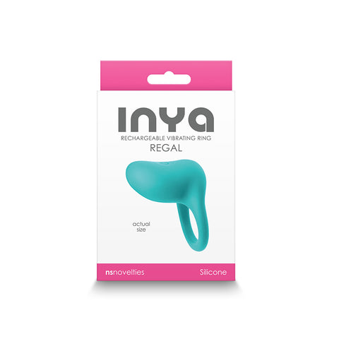 Inya Regal Teal USB Rechargeable Finger Stimulator Finger Stimulator