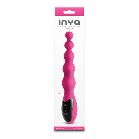 INYA Virtua - 23.9cm Digital Beaded Vibrator > Anal Range > Anal Beads