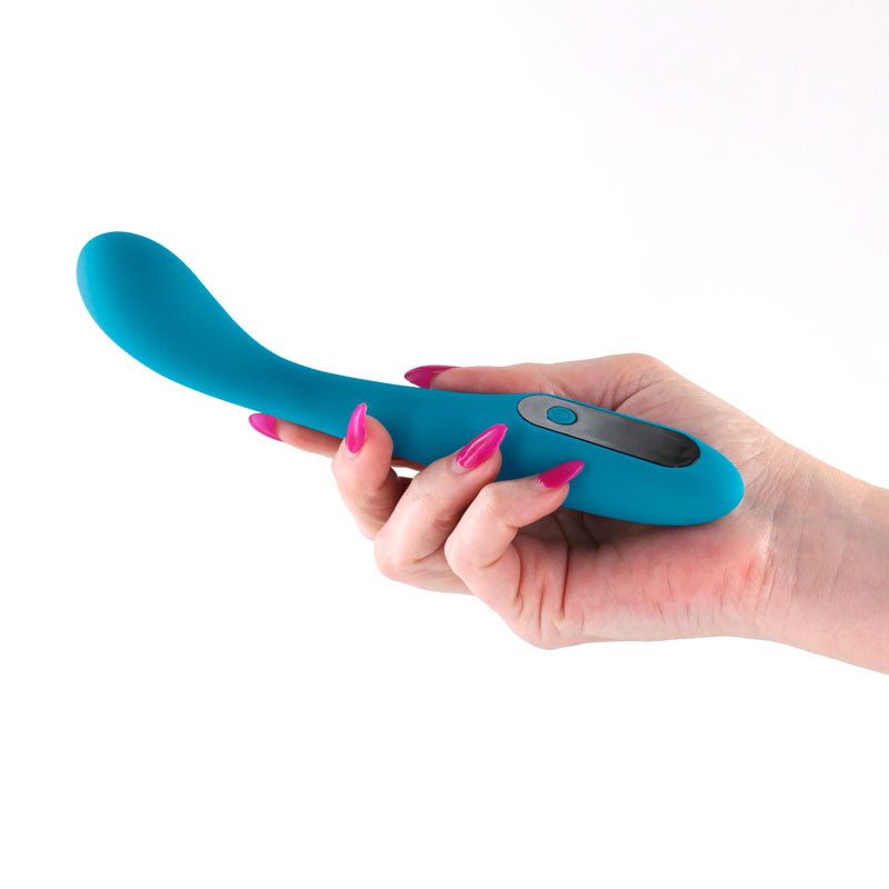 INYA Technica (Teal) – USB Rechargeable Slim Waterproof Warming Vibrator 19.2 cm Secondary image