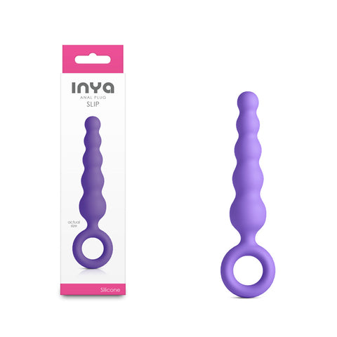 INYA Slip – 12.7 cm Silicone Anal Plug Purple > Anal Range > Butt Plugs