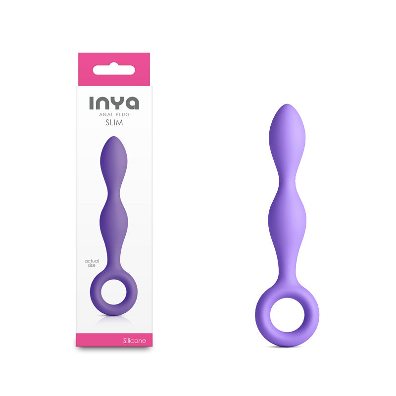 INYA Slim – 12.7 cm Silicone Anal Plug Purple > Anal Range > Butt Plugs Main image