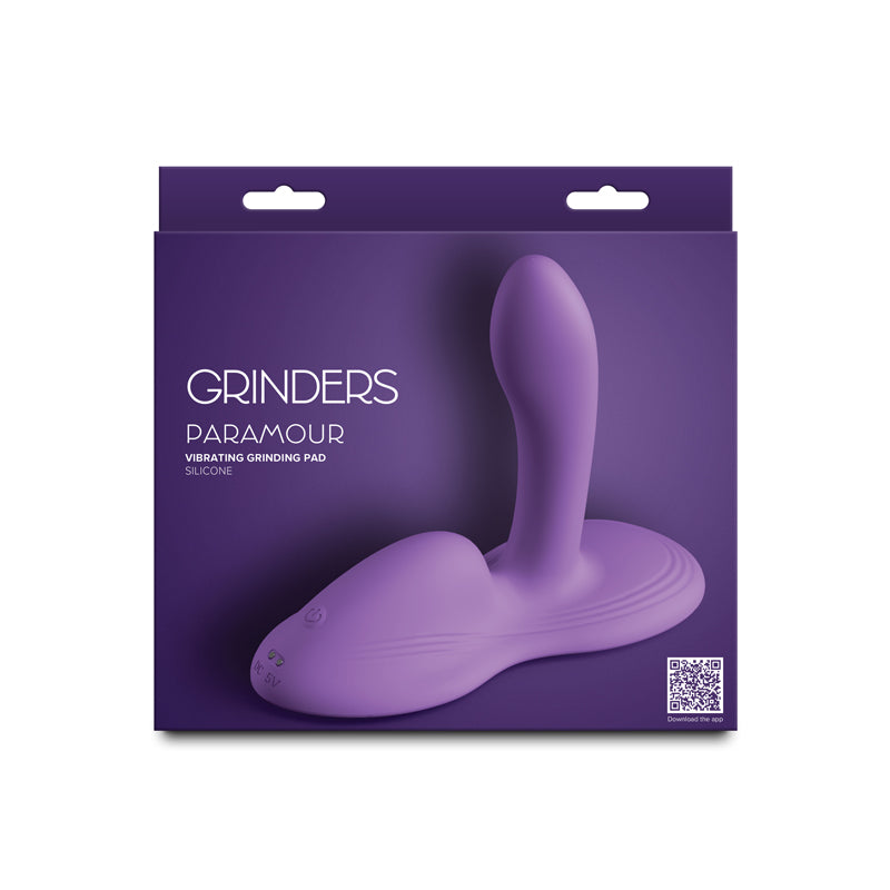 Grinders Paramour USB Rechargeable Vibrating Grinder Pad Purple > Vibrators > Vibrating Pads Main image