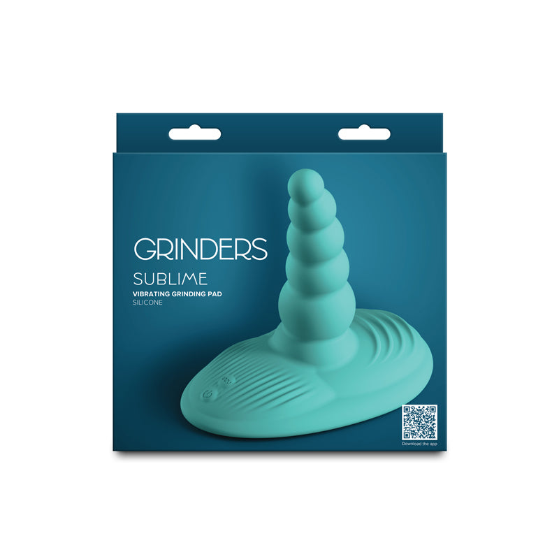 Grinders Sublime USB Rechargeable Vibrating Grinder Pad – Dual Motor Vibrator Aqua > Vibrators > Vibrating Pads Main image