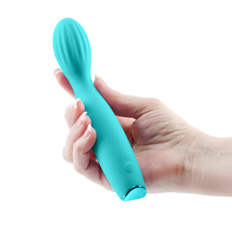Revel Pixie - Teal 17.3 cm Vibrator Vibrators - G Spot