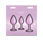 Rear Assets Trainer Kit – Metallic Butt Plug Set of 3 Sizes > Anal Range > Butt Plug Kits