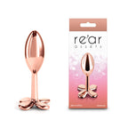 Rear Assets Clover Metallic Butt Plug 9.2 cm Rose Gold Rose Gold > Anal Range > Butt Plugs
