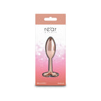 Rear Assets Clover Metallic Butt Plug 9.2 cm Rose Gold > Anal Range > Butt Plugs