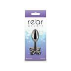 Rear Assets Clover Gunmetal 9.2 cm Metallic Butt Plug > Anal Range > Butt Plugs