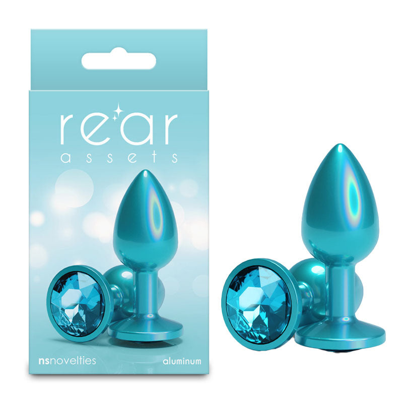 Rear Assets Iridescent Champagne Small – Lightweight Butt Plug > Anal Range > Butt Plugs
