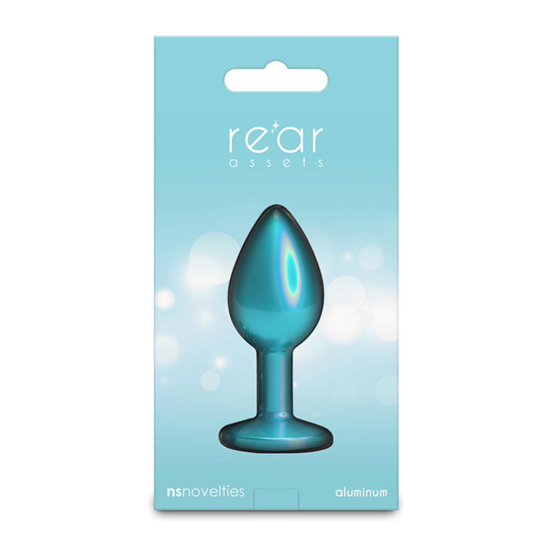 Rear Assets Iridescent Champagne Small – Lightweight Butt Plug > Anal Range > Butt Plugs
