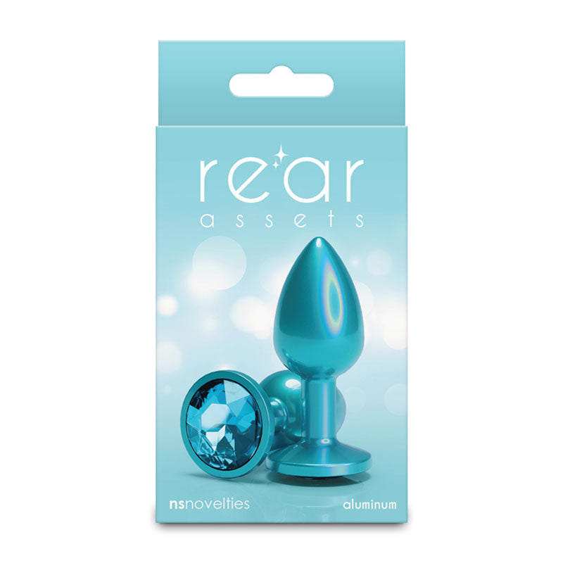 Rear Assets Iridescent Champagne Small – Lightweight Butt Plug > Anal Range > Butt Plugs