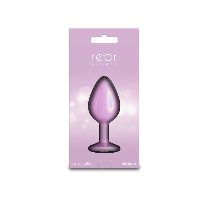 Rear Assets Iridescent Medium – Lightweight 8.2 cm Butt Plug > Anal Range > Jewel Butt Plugs