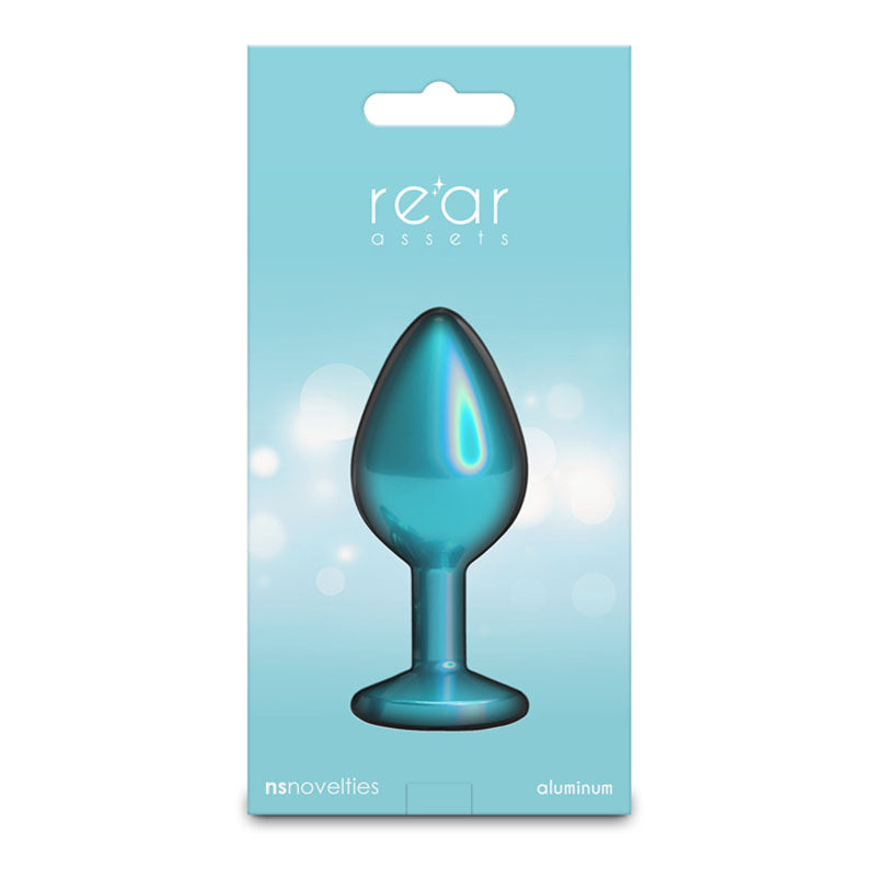 Rear Assets Iridescent Champagne Medium 3.23 Inch – Lightweight Butt Plug > Anal Range > Butt Plugs