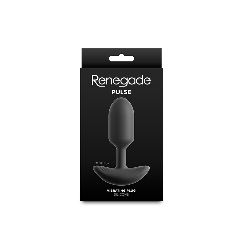 Renegade Pulse – Waterproof USB Rechargeable 11 cm Vibrating Butt Plug > Anal Range > Vibrating Butt Plugs