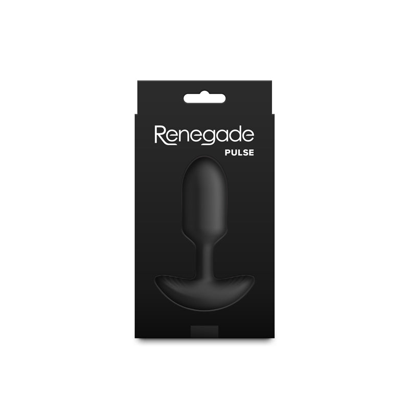 Renegade Pulse – Waterproof USB Rechargeable 11 cm Vibrating Butt Plug > Anal Range > Vibrating Butt Plugs
