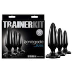 Renegade Pleasure Plug Trainer Kit – 3pc Tapered Butt Plug Set Black > Anal Range > Butt Plug Kits