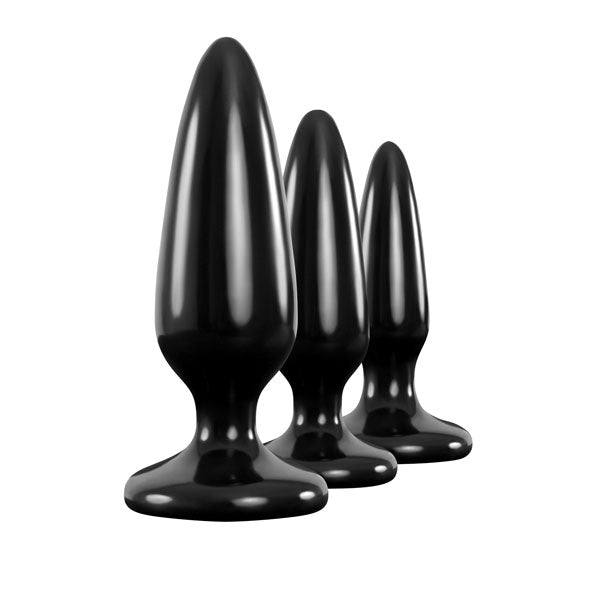 Renegade Pleasure Plug Trainer Kit – 3pc Tapered Butt Plug Set > Anal Range > Butt Plug Kits Main image