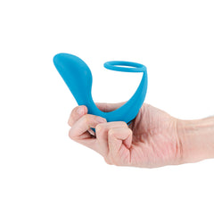 Renegade Slingshot II -  Teal - Anal Plug with Cock Ring & Remote