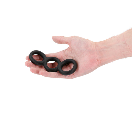 Renegade Threefold Cock & Balls Rings for Enhanced Pleasure