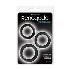 Renegade Diversity Rings -  Cock Rings - Set of 3 Sizes