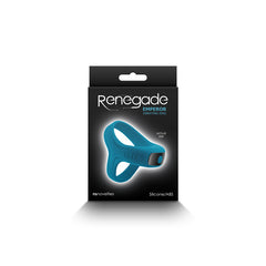 Renegade Emperor - Teal - Vibrating Cock & Ball Rings