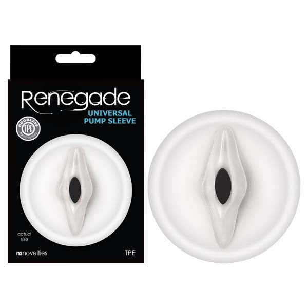 Renegade Universal Pump Sleeve (Clear) – Soft 2.5 Inch Penis Pump Sleeve Default Title > Pumps > Pump Accessories Main image