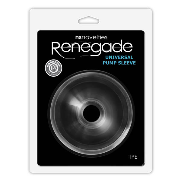 Renegade Universal Clear Pump Sleeve Soft TPE Penis Accessory Default Title PUMPS