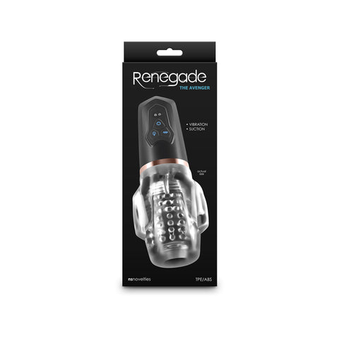 Renegade Avenger - Male Masturbator Rechargeable Strokers - Auto