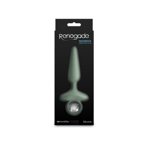 Renegade Maverick Sage 15 Centimeter USB Rechargeable Vibrating Butt Plug Butt Plugs - Vibrating