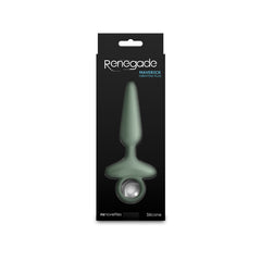 Renegade Maverick - Sage - 15 cm USB Rechargeable Vibrating Butt Plug ANAL TOYS