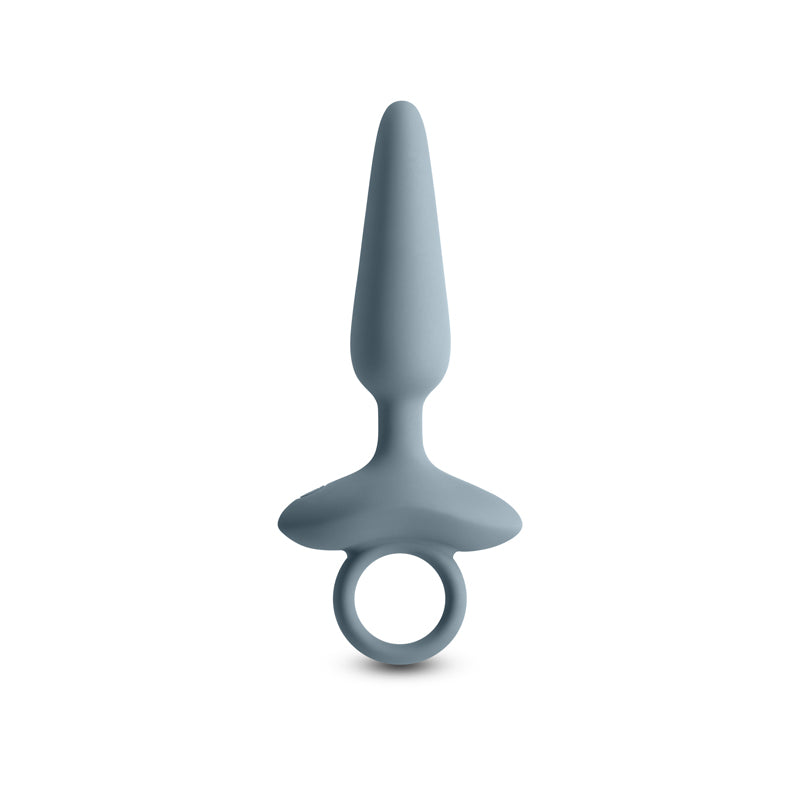 Renegade Maverick - Grey - Grey 15 cm USB Rechargeable Vibrating Butt Plug ANAL TOYS