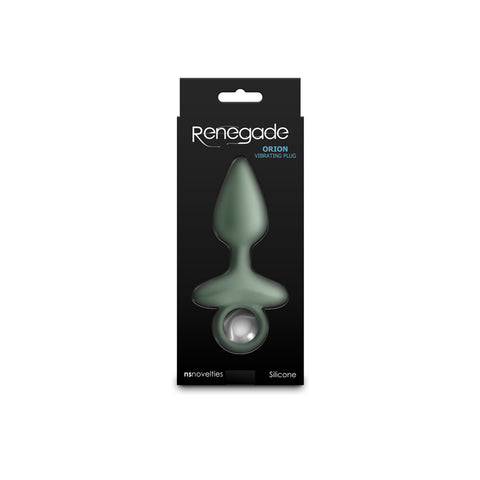 Renegade Orion Sage 13 Cm USB Rechargeable Vibrating Butt Plug Butt Plugs - Vibrating