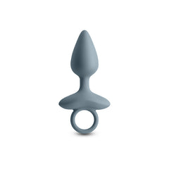 Renegade Orion - Grey - Grey 13 cm USB Rechargeable Vibrating Butt Plug ANAL TOYS