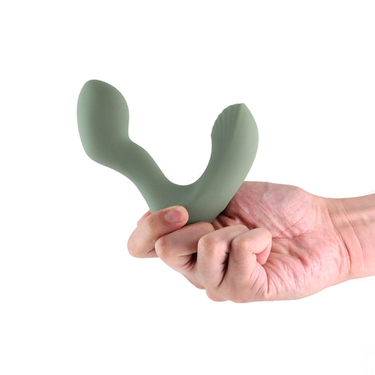 Renegade Outlaw - Sage -  12 cm USB Rechargeable Vibrating Prostate Massager