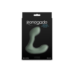 Renegade Outlaw - Sage - 12 cm USB Rechargeable Vibrating Prostate Massager ANAL TOYS