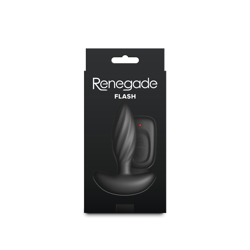 Renegade Flash – USB Rechargeable Wireless Remote-Controlled Vibrating Butt Plug > Anal Range > Vibrating Butt Plugs