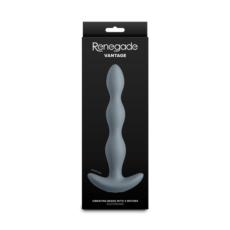 Renegade Vantage – Water-Resistant USB Rechargeable Vibrating Anal Beads 6.5 Inch > Anal Range > Anal Beads