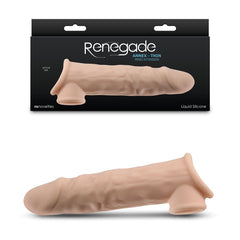 Renegade Annex - Thin - - 19.4 cm Penis Extender Sleeve Flesh SLEEVES